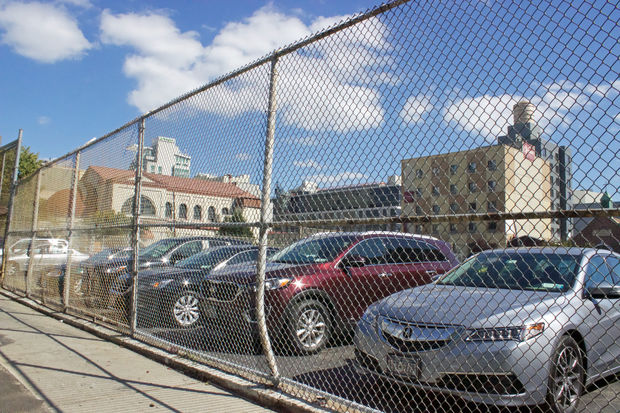  The site of the future school building at40-11 28th St. is currently a parking lot next door to Newcomers High School. 