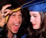 Steven Tyler and daughter, Liv, celebrate her high school graduation in New York City in 1995.