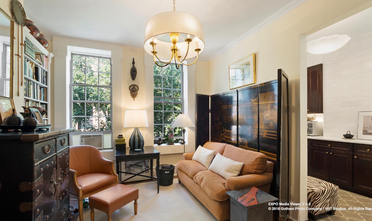 45-10 11th street, townhouse, long island city, living room