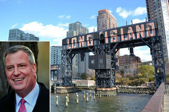 Long Island City and Bill de Blasio 