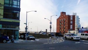 The intersection at 49th Street and Eleventh Avenue in Long Island City (credit: Monica Miller/WCBS 880)