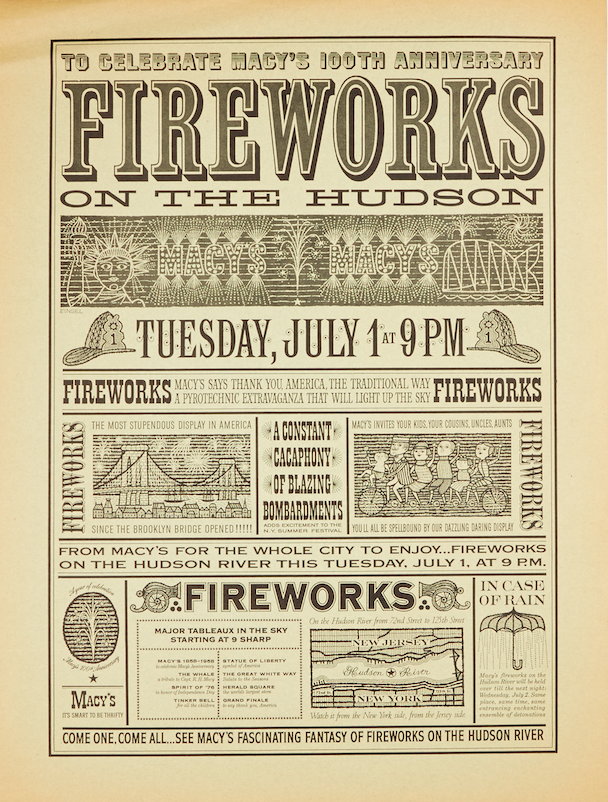 fireworks poster