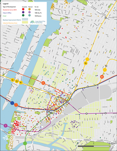 Long Island City Development Map