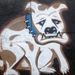 Sad graff dog says goodbye at 5 Ptz